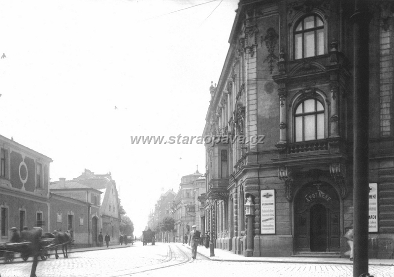 olomouckapo1905.jpg - Počátek Olomoucké ulice, fotografie z doby po roce 1905